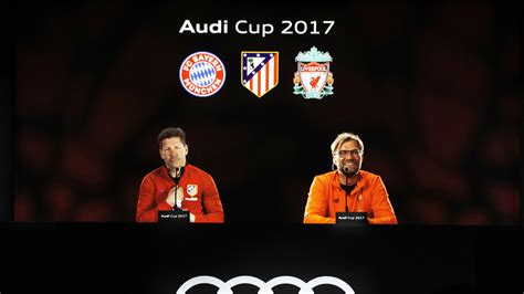 audi cup fixtures